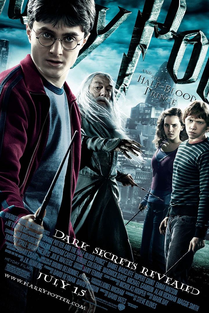 โปสเตอร์ภาพยนตร์ แฮร์รี่ พอตเตอร์ กับเจ้าชายเลือดผสม